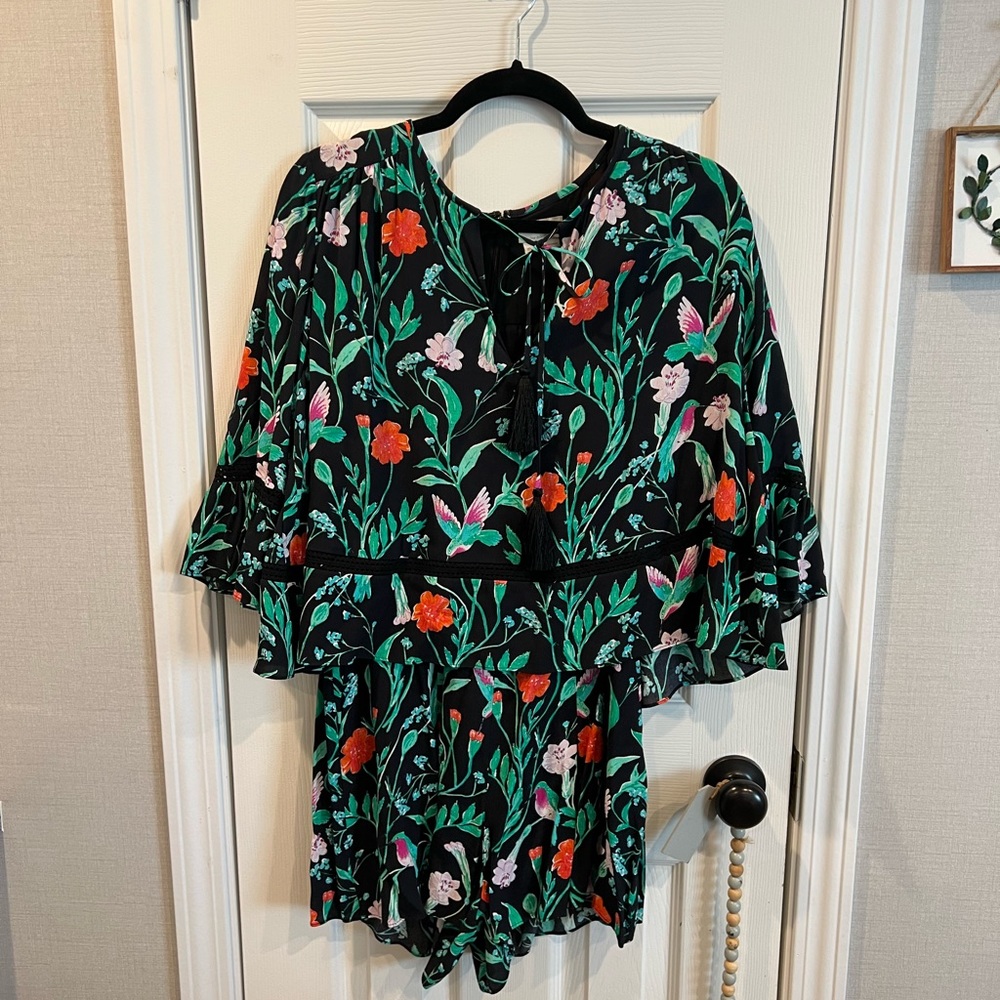 Kate Spade floral romper